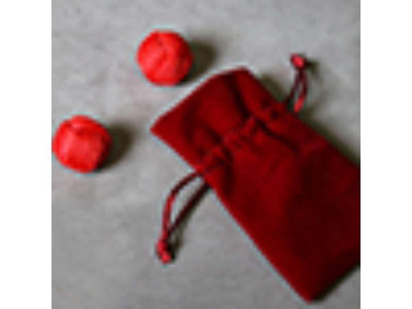 Monkey Fist Chop Cup Balls (1 Regular and 1 Magnetic) by Leo Smetsters - Trick
