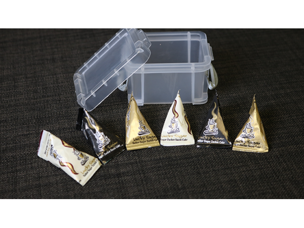 Sugar Packet (3 Regular and 3 Magnetic) by Leo Smetsters - Trick