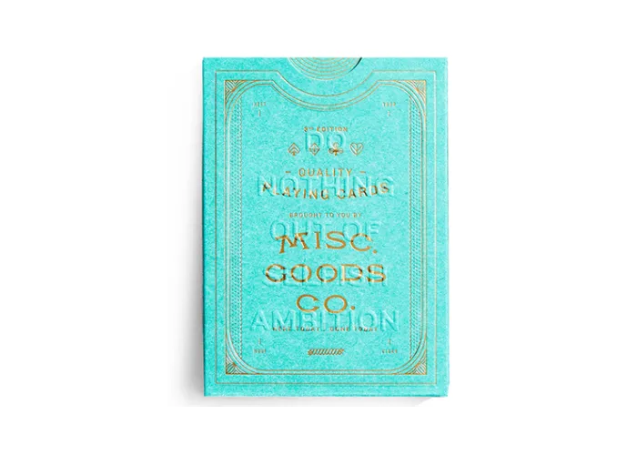 The MGCO Green Playing Cards