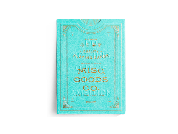 The MGCO Green Playing Cards