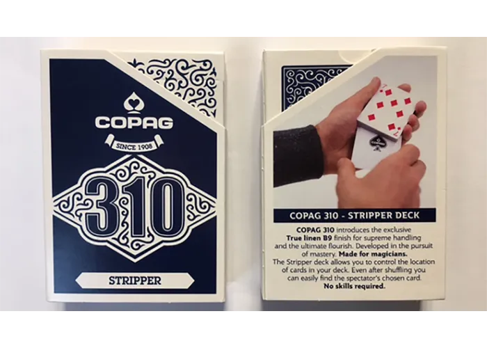 Copag 310 Stripper (Blue) Playing Cards
