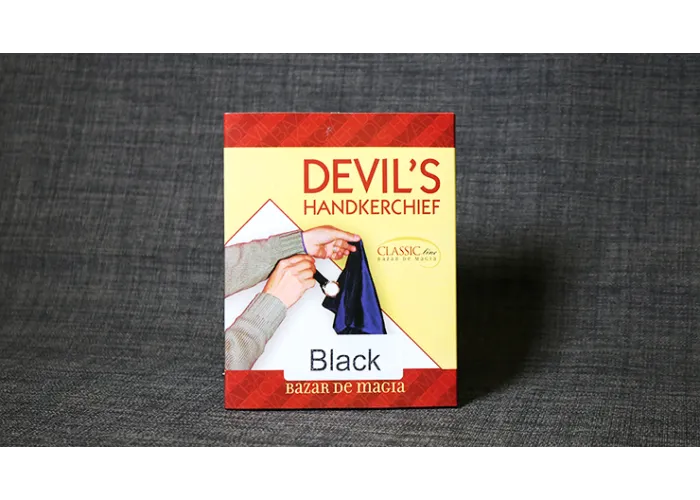 Devil's Handkerchief (Black) by Bazar de Magia - Trick