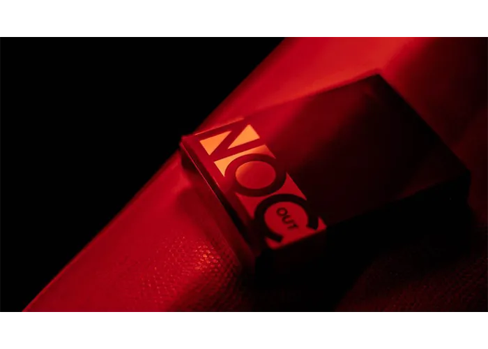 NOC Out: RED/GOLD Playing Cards