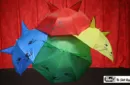Umbrella Production Silk by Mr. Magic (4 Umbrellas) - Trick – Image 1
