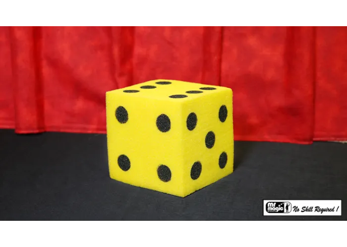 Ball To Dice (Yellow/Black) by Mr. Magic - Trick