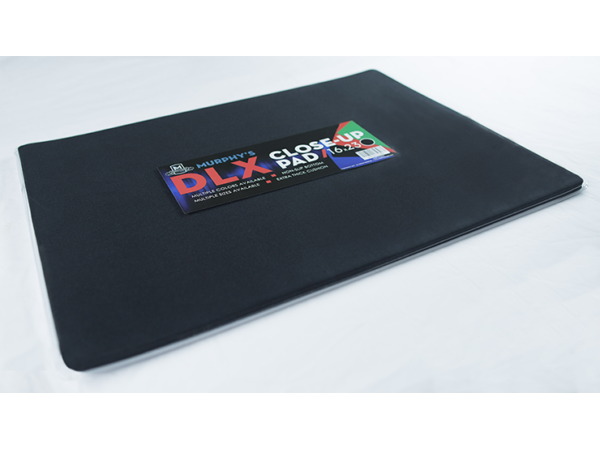 Deluxe Close-Up Pad 16X23 (Black) by Murphy's Magic Supplies - Trick