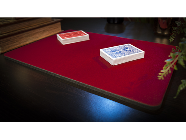 Deluxe Close-Up Pad 11X16 (Red) by Murphy's Magic Supplies - Trick
