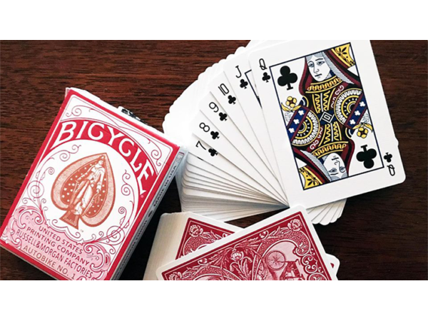 Bicycle AutoBike No. 1 (Red) Playing Cards