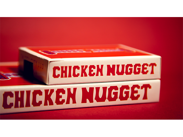 Jumbo Chicken Nugget Playing Cards - Red