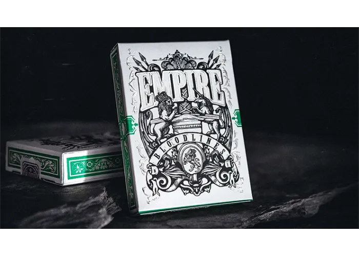 Empire Bloodlines (Emerald Green) Playing Cards