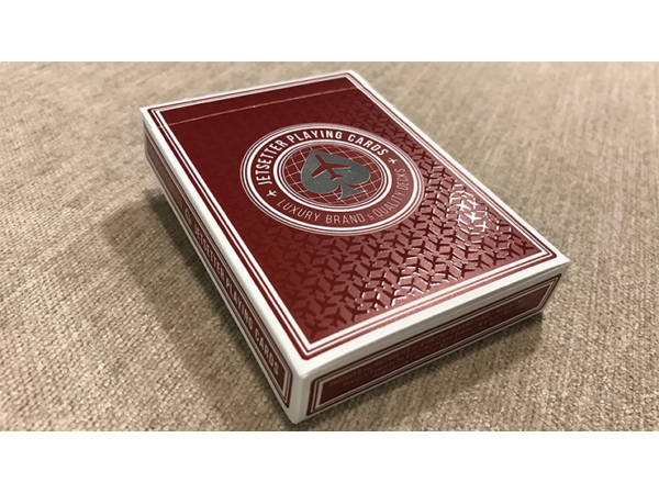 Premier Edition in Restricted Red by Jetsetter Playing Cards