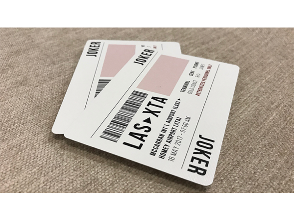 Premier Edition in Restricted Red by Jetsetter Playing Cards