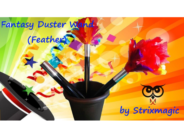 Fantasy Duster Wand (Feather) by Strixmagic - Trick