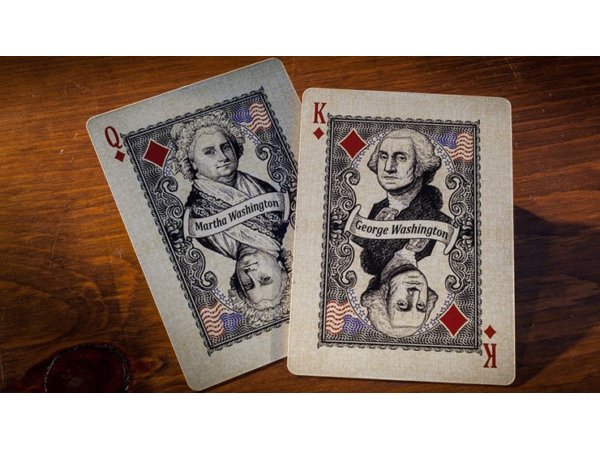 Bicycle U.S. Presidents Playing Cards (Republican Red) by U.S. Playing Card Company