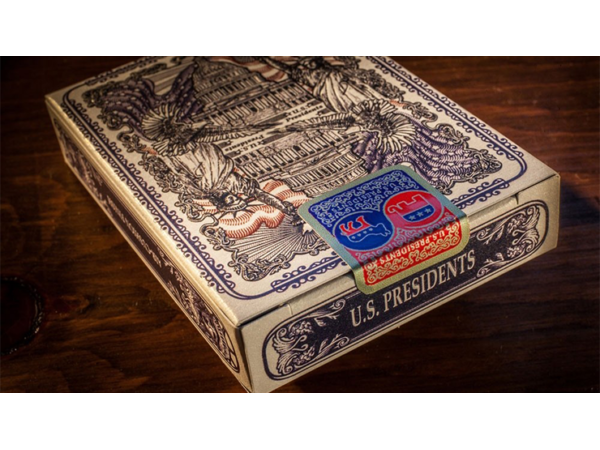 Bicycle U.S. Presidents Playing Cards (Republican Red) by U.S. Playing Card Company