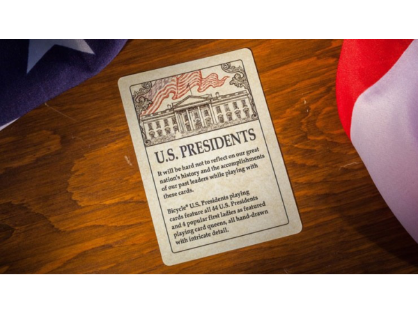 Bicycle U.S. Presidents Playing Cards (Republican Red) by U.S. Playing Card Company