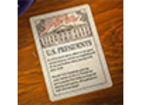 Bicycle U.S. Presidents Playing Cards (Republican Red) by U.S. Playing Card Company