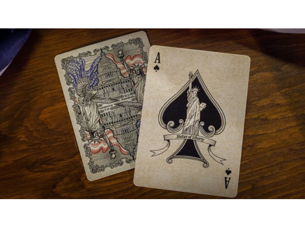 Bicycle U.S. Presidents Playing Cards (Republican Red) by U.S. Playing Card Company