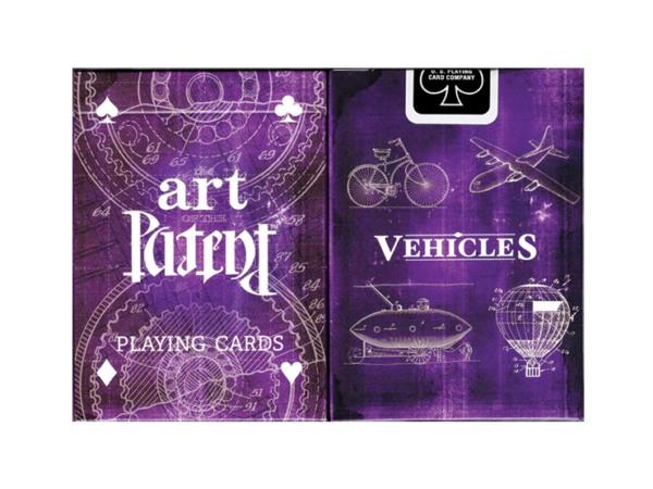 Limited Edition Art of the Patent (Vehicle) Playing Cards
