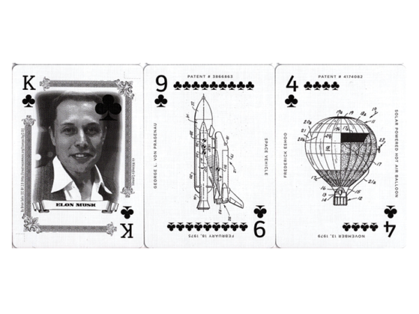 Limited Edition Art of the Patent (Vehicle) Playing Cards