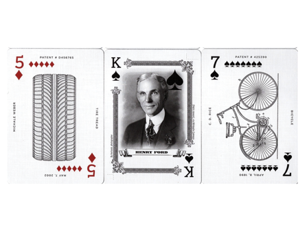 Limited Edition Art of the Patent (Vehicle) Playing Cards