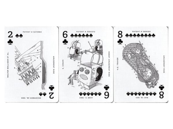 Limited Edition Art of the Patent (Amusement) Playing Cards