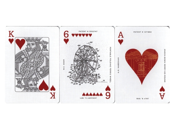Limited Edition Art of the Patent (Amusement) Playing Cards
