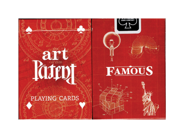 Limited Edition Art of the Patent (Famous) Playing Cards