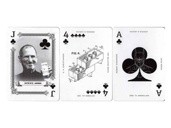 Limited Edition Art of the Patent (Famous) Playing Cards