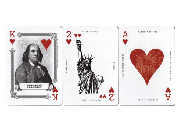 Limited Edition Art of the Patent (Famous) Playing Cards