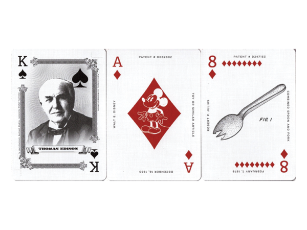 Limited Edition Art of the Patent (Famous) Playing Cards