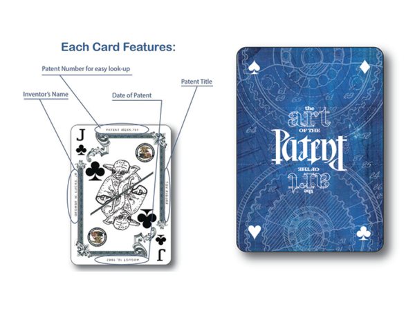 Limited Edition Art of the Patent (Classic) Playing Cards