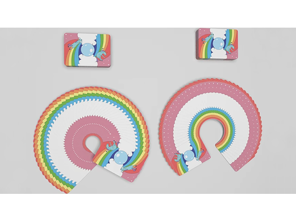 Rainbow Unicorn Fun Time! Playing Cards by Handlordz