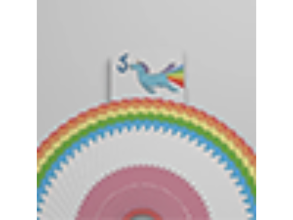 Rainbow Unicorn Fun Time! Playing Cards by Handlordz