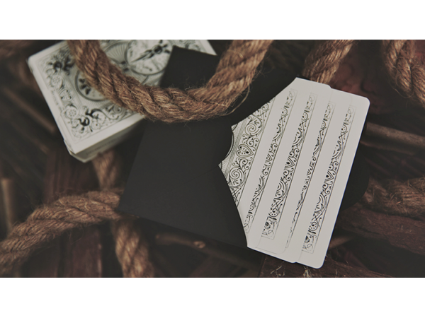 Bicycle Dragonlord White Edition Playing Cards (Includes 5 Gaff Cards)