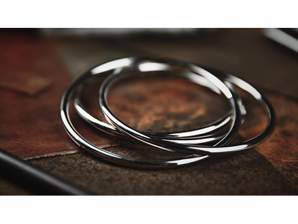 4" Linking Rings (Chrome) by TCC - Trick