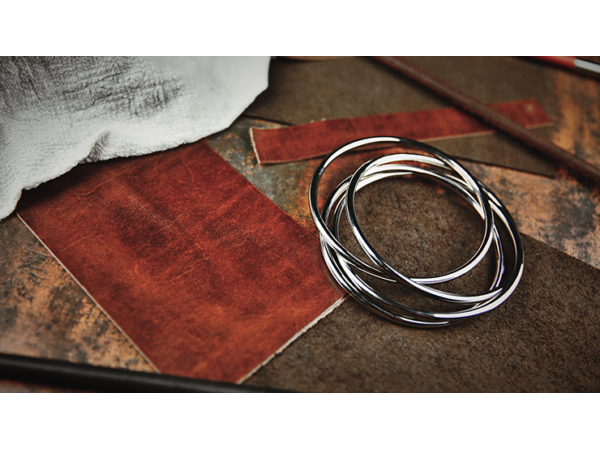 4" Linking Rings (Chrome) by TCC - Trick