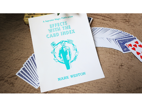 Effects with the Card Index by Mark Weston - Book
