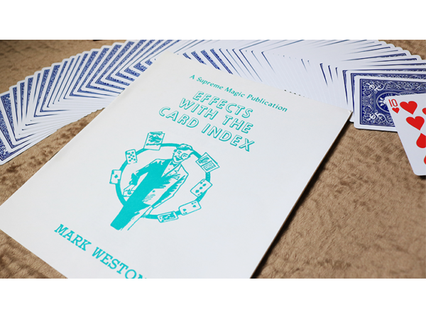 Effects with the Card Index by Mark Weston - Book
