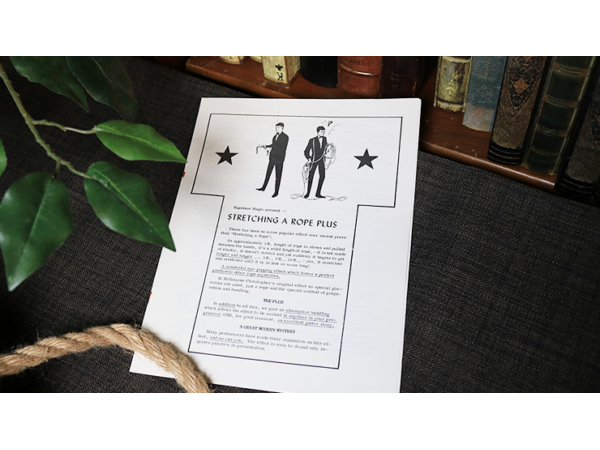 Stretching a Rope PLUS by Supreme Magic - Book