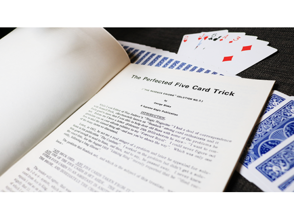 The Perfected Five Card Trick by George Blake - Book
