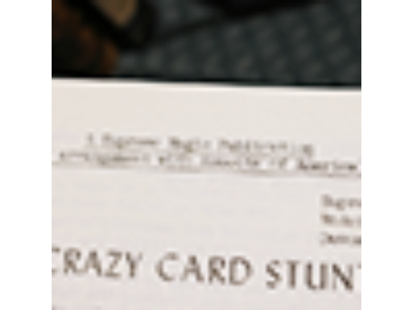 50 Crazy Card Stunts by U.F. Grant - Book