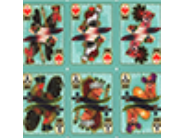 Chicken Playing Cards