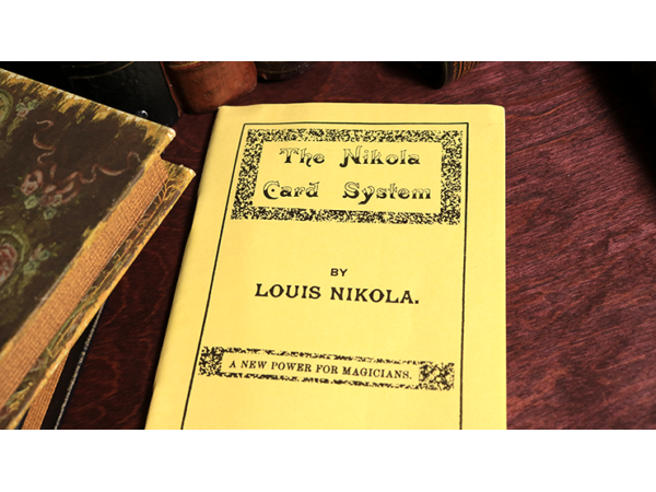 The Nikola Card System by Louis Nikola - Book