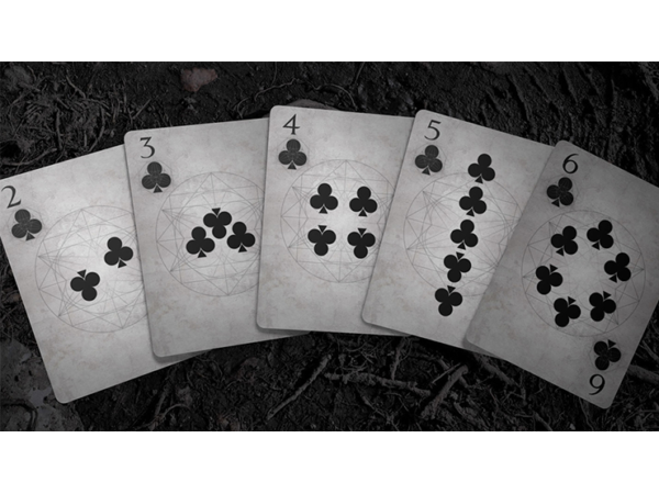Bones (Dust) Playing Cards by Brain Vessel