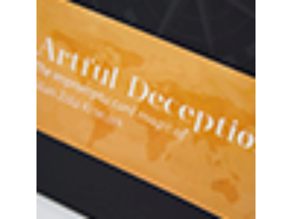 Artful Deceptions by Allan Zola Kronzek - Book