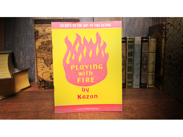 Playing with Fire (Rare/Limited) by Kazan - Book