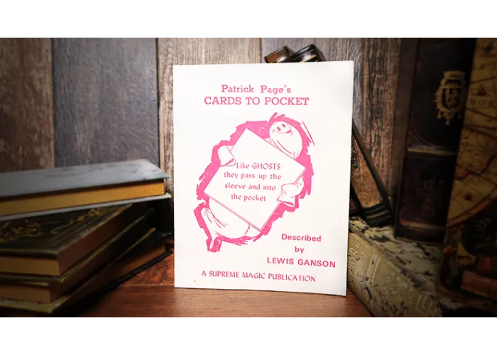 Patrick Page's Cards to Pocket by Lewis Ganson - Book