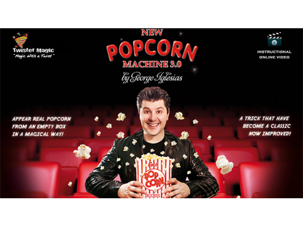 Popcorn Machine 3.0 by George Iglesias and Twister Magic - Trick