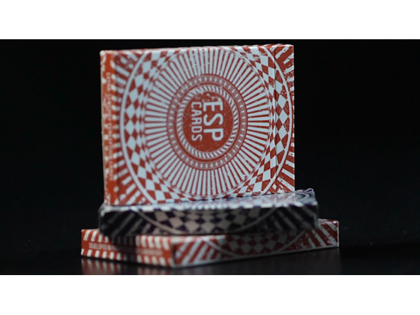 ESP Origins Deck Only (Red) by Marchand de Trucs - Trick